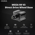 thumbnail image 2 of Base de rueda Sim Racing MOZA R9 V3 Direct Drive 9 Nm FFB, 2 of 2
