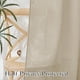 thumbnail image 4 of Cortinas RYB HOME de lino texturizado semitransparente, 2 paneles, color beige, 4 of 6