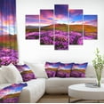 thumbnail image 1 of Magic Pink Rhododendron Flowers - Large Landscape Canvas Art Print, 1 of 3