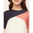 thumbnail image 5 of Moomaya Short Sleeve Round Neck Regular Fit Solid Top - Women's Casual Solid Top, 5 of 9