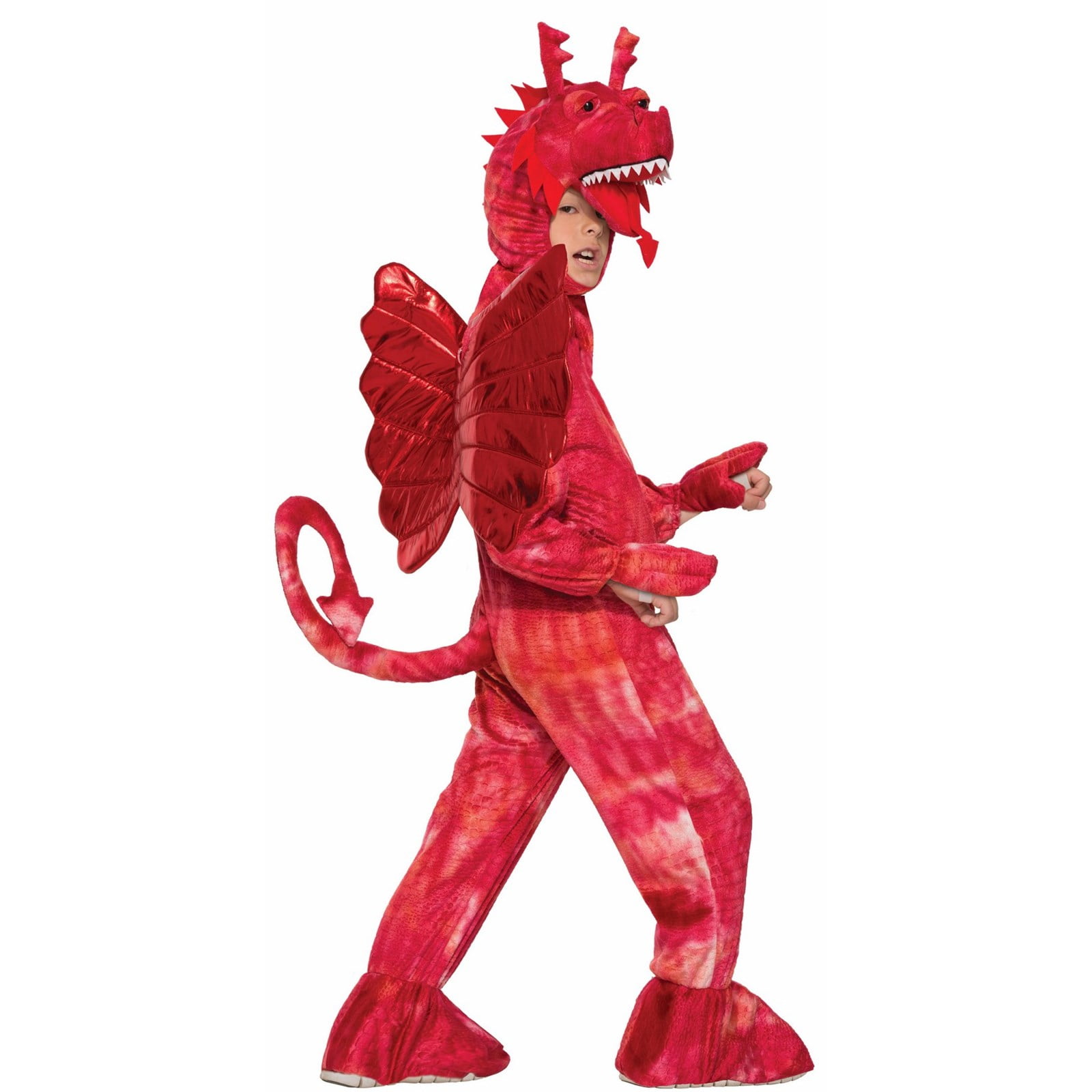 Boys Toddler Walking Ride In DRAGON Halloween Costume Red Animal 3 4 3T 4T NEW 