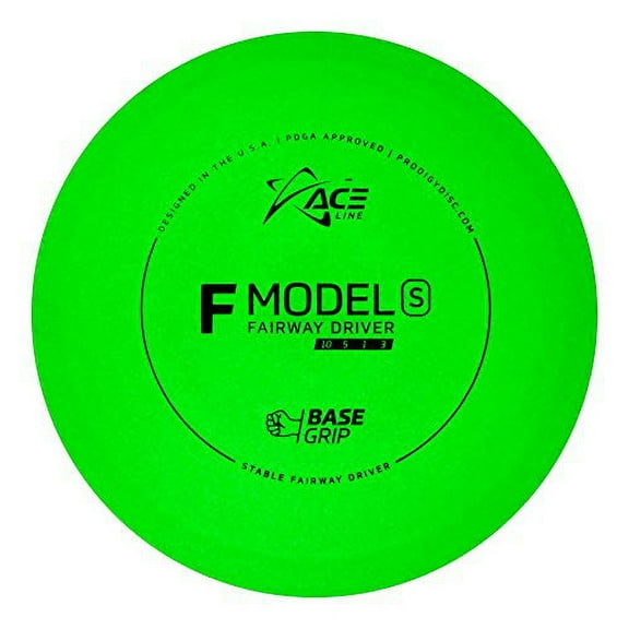 Prodigy Disc Ace Line Glow Base Grip F Model S Fairway Driver Golf Disc [Colors May Vary] - 170-176g