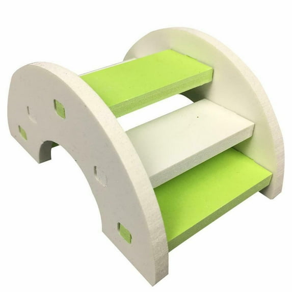 UDIYO Hamster Rat PVC Animal Small Cute Pet Mouse Funny Playing Toy Ladder Bridge