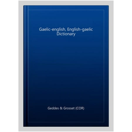 UPC: 9781842055915 | Gaelic-english  English-gaelic Dictionary