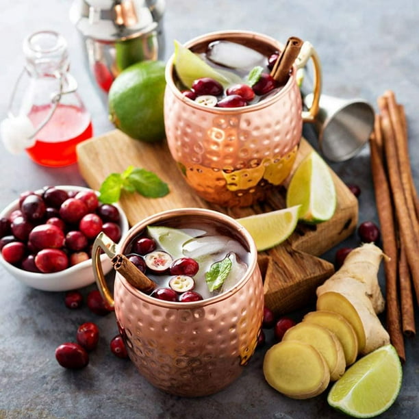 Taza de cobre Moscow Mule, taza de Metal, acero inoxidable, cerveza, vino, café, vasos Ndcxsfigh Libre de BPA