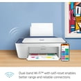 thumbnail image 4 of H-P DeskJet 27 Series Printer, All-in-One Color Inkjet Printer, Print Copy Scan, Wireless USB Connectivity, Mobile Printing, up to 9ppm, 4800 x 1200 dpi, with MTC Printer Cable and File Folders, 4 of 5