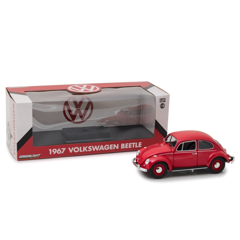 1967 Volkswagen Beetle Right Hand Drive Candy Apple Red 1/18