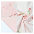 thumbnail image 3 of Unique Bargains 2 Pack Pillowcase Breathable Soft Floral Pillow Cases Gift Pink, 3 of 7