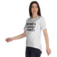 thumbnail image 4 of Inkmeso Womens scoop-neck Vaccinated & Ready To Party Pro-Vaccine T-shirt Top, 4 of 8