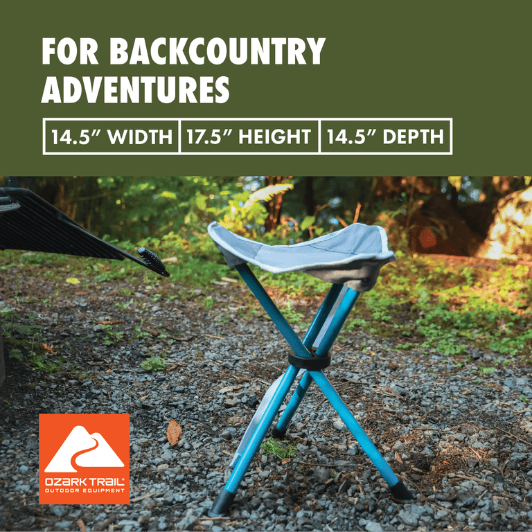 Ozark Trail Lightweight Camping Stool, 250lbs photo 3