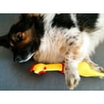 thumbnail image 3 of SHAR 7.5×33CM Durable Four Legged Squeaky Chicken Rubber Chicken Dog Dog Toy, 3 of 5