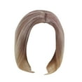 thumbnail image 2 of SUCS Hair Short Gradient Full Gold Colors Wigs Synthetic Curly Mix Natural Wig Women wig, 2 of 5