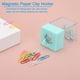 thumbnail image 4 of Soporte Magnético para Clips de Papel Uxcell, 2 Pcs Organizador de Clips de Papel de Gran Capacidad para Escritorio, Rosa, Verde, 4 of 6