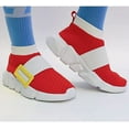 thumbnail image 2 of EQ Works Sonic Shoes for Boys and Girls with Gold Buckle, Lightweight and Breathable Sonic Sneakers for Running and Walking, Toddler and Youth Sizes  (SIZE UP 1 SIZE), 2 of 8