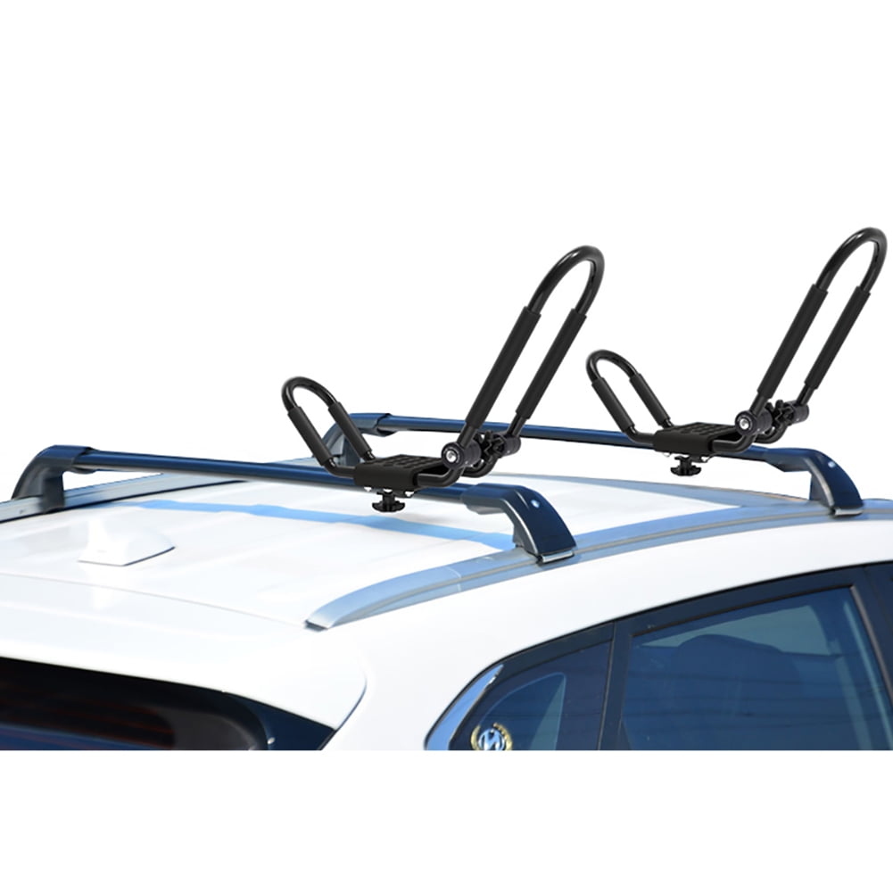 Kadyn Folding Canoe Boat Kayak Roof Rack, Car Roof Rack for Truck Crossbar, Kayak Roof Rack, Black Kadyn Folding Canoe Boat Kayak Roof Rack, Car Roof Rack for Truck Crossbar, Kayak Roof Rack, Black