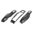 thumbnail image 5 of Unique Bargains Carbon Fiber Pattern Black Car Remote Key Cover Key Case Key Cover for Porsche Cayenne Panamera Macan, 5 of 6