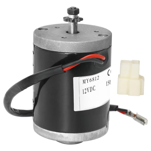 Scooter 12V 150W Motor DC Brushed 3350RPM Motor for DIY Go Kart Bike Razor Pit Dirt Bike Trail ATV UTV Drift Trike Golf Cart Quad Buggy Dune Moped Lawn Mower Four Wheeler Tricycle