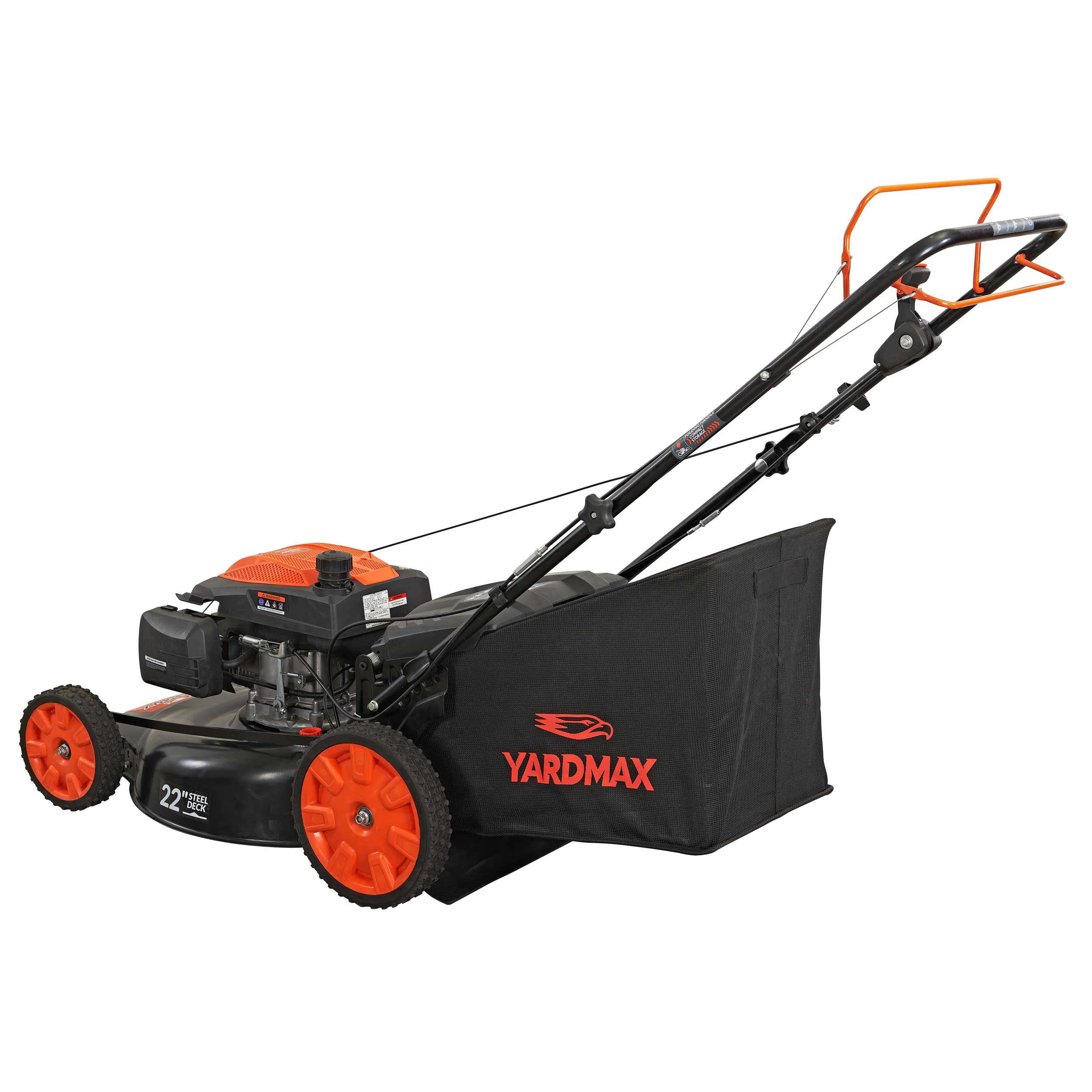 22 in. 201cc SELECT PACE 6 Speed CVT High Wheel RWD 3-in-1 Gas Walk Behind Self Propelled Lawn Mower - 3