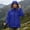 Blue, variant on CBASIHI Womens Waterproof Windproof Rain Jackets with Pockets- Packable Lightweight Hooded Long Sleeve Casual Hiking Outdoor Jacket Red Size S-2XL