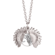 thumbnail image 1 of Lobo Gris amigo empresa Collar de girasol collar collar collar colgante, 1 of 3