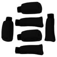 thumbnail image 1 of OULII 3 Sets Gear Shift Cover Black Mesh Fabric Antislip Design for Driving Experience Upgrade, 1 of 8