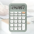 thumbnail image 3 of Portable 12 Digit Handheld Pocket Calculator Easy to Read High Sensitivity Made of ABS Material Lightweight and Portable Suitable for Business Office Family School, 3 of 7