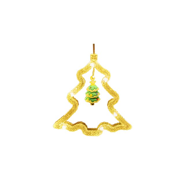 Luces Led de Navidad, Copos de Nieve de Navidad, Candelabras Colgantes de Santa Claus, Decoraciones de Navidad, Navegación Del Hogar, Decoraciones de Navidad de Año Nuevo para el Hogar