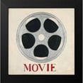 thumbnail image 2 of Fisk, Arnie 12x12 Black Modern Framed Museum Art Print Titled - Film Reel, 2 of 5