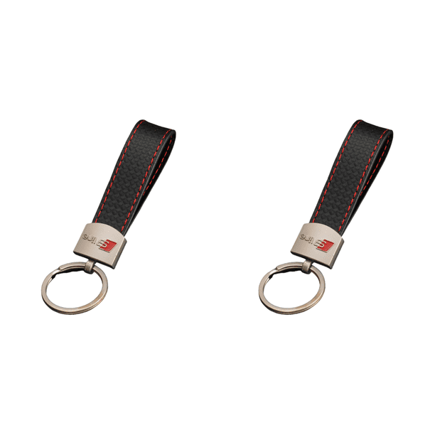 Llavero Deportivo Metal Y Cuero Con Mando A Distancia Lujo para Sline
