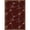 Burgundy, variant on Joy Carpets Any Day Matinee Blockbuster 7'8" x 10'9" Area Rug in Color Multi