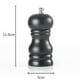 thumbnail image 3 of Molinillo de pimienta de madera para condimentos molinillo de granos de especias utensilios de cocina (negro) JShteea Libre de BPA, 3 of 8