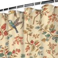 thumbnail image 3 of Pioneer Flower Floral Print Pattern Shower Curtain 84”x72", Bathroom Decorative Shower Curtain Set with 12 Hooks, Waterproof Washable, 3 of 6