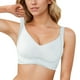 thumbnail image 1 of Brasier Tela de Mantequilla Sujetador Suave, Transpirable y Cómodo de Talla Grande para Mujer Mediana, 1 of 6