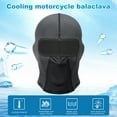 thumbnail image 4 of Summer Balaclava Face Mask Cooling Liner Neck Gaiter Breathable Face Covering Motorcycle Cycling Sun Protection UPF50+, 4 of 7