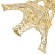 thumbnail image 3 of unbranded Decorativa De Metal Dorado Torre Eiffel Para Oficina Y Hogar Con Europeo Único Y Resistente, 3 of 8