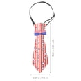 thumbnail image 4 of KAKOWELY Corbata del Día de la Independencia Corbata para niños Corbata decorativa Corbata para fiestas y festivales, 4 of 5