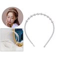 thumbnail image 1 of de s mujeres de moda de imitación diadema niñas diadema pelo accesorios - B B Macarena Diadema de perlas, 1 of 8