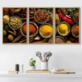 thumbnail image 2 of wall26 Framed Canvas Print Wall Art Set Indian Garam Masala Turmeric Spice Blend Food Kitchen &amp; Cooking Photography Realism Decorative Colorful for Living Room, Bedroom, Office - 24"x36&quot, 2 of 5