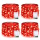 thumbnail image 1 of LED rojo Fairy Lights JMEXSUSS 50, funciona con pilas, 5 m, 1 of 9