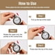 thumbnail image 5 of Reloj de bolsillo vintage Reloj de bolsillo de cuarzo con cadena Reloj de bolsillo para hombre Cadena Reloj de bolsillo con números romanos antiguos clásicos Reloj de aleación para, 5 of 8
