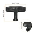 thumbnail image 2 of Uxcell Recoil Handle Pull Starter 2.76"x2.13"x0.71" for GXV160 Lawn Mower Generator Part Black Pack of 10, 2 of 4