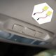 thumbnail image 5 of 2 uds Panel LED lámpara de cúpula Auto Interior del coche placa de lectura luz techo Interior lámpara con cable luces interiores del vehículo luces de techo Led automáticas, 5 of 6