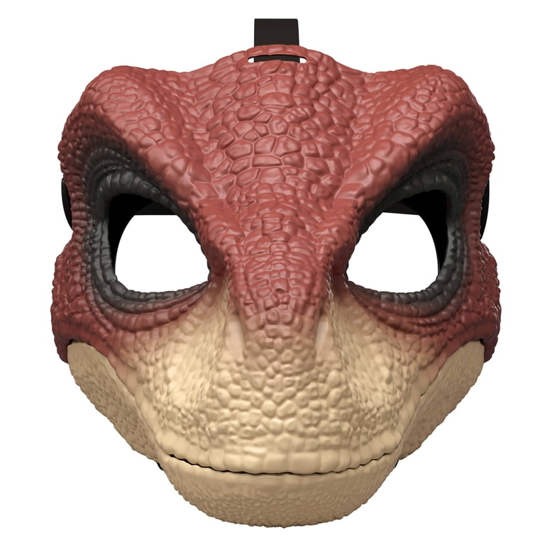 Jurassic World, Raptor Dinosaur Mask, Role-Play Head Wear