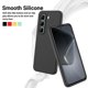 thumbnail image 4 of For Infinix Hot 50 Pro 4G Case Liquid Silicone Anti-Scratch Phone Cover with Hand Strap - Black, 4 of 5