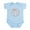 Sky Blue, variant on CafePress - Basketball Infant Bodysuit - Baby Light Bodysuit, Size Newborn - 24 Months