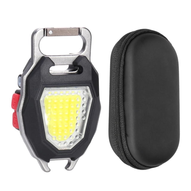COB USB Llavero Luz 500LM 500mAh Mini Linterna Encendedor de cigarros Lámpara de camping Wdftyju Para estrenar