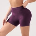 thumbnail image 2 of LILIYA Women's Workout Gym Shorts Lifting Yoga Biker Booty Shorts Seamless Scrunch High Waisted Athletic Leggings, 2 of 4
