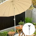 thumbnail image 5 of No Dig Ground Screw Anchor,Beach Umbrella Anchor,Spiral Screw,Beach Umbrella Screw Anchor,Umbrella Sand Anchor,Rust Free Strong Beach Umbrella Auger,Umbrella Holder For One Size Fits Zinc, 5 of 9