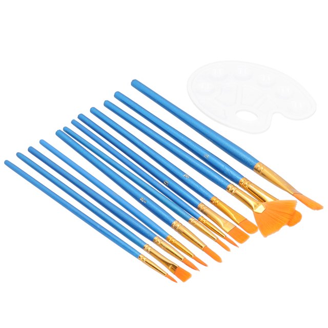 Juego de pinceles para pintar pinceles para artistas juego de pinceles para pintura acrílica pincel para pintura al óleo para madera para lienzo para cerámica ANGGREK Otros
