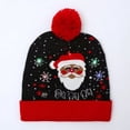 thumbnail image 1 of Gorro De Navidad Con Luz Led Navideño Santa Claus Xmas, 1 of 8